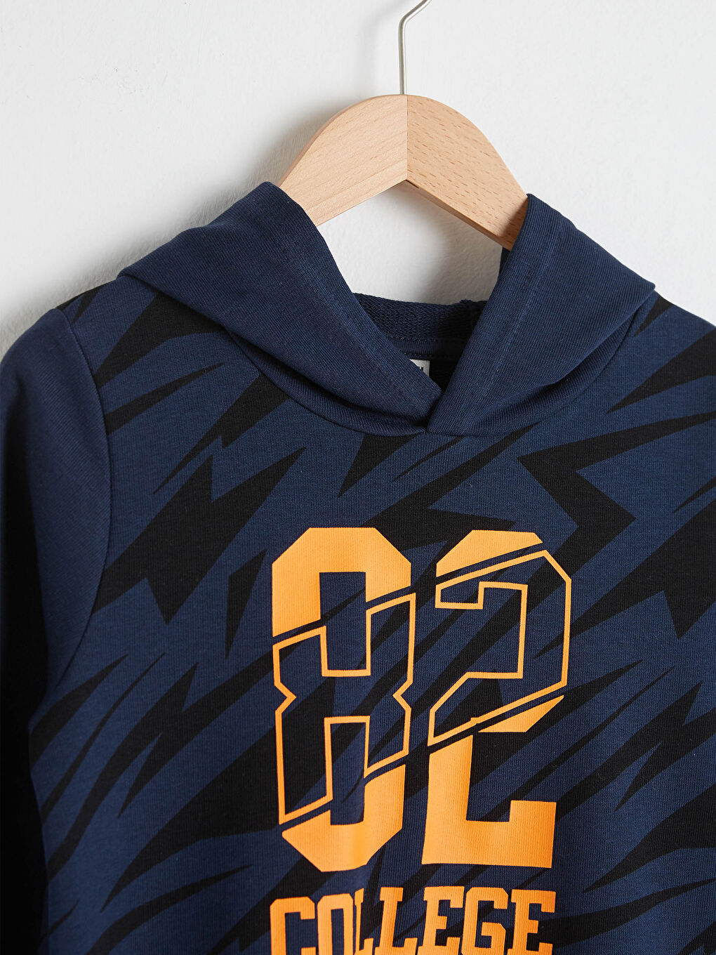 Толстовка с капюшоном с принтом для мальчиков-2