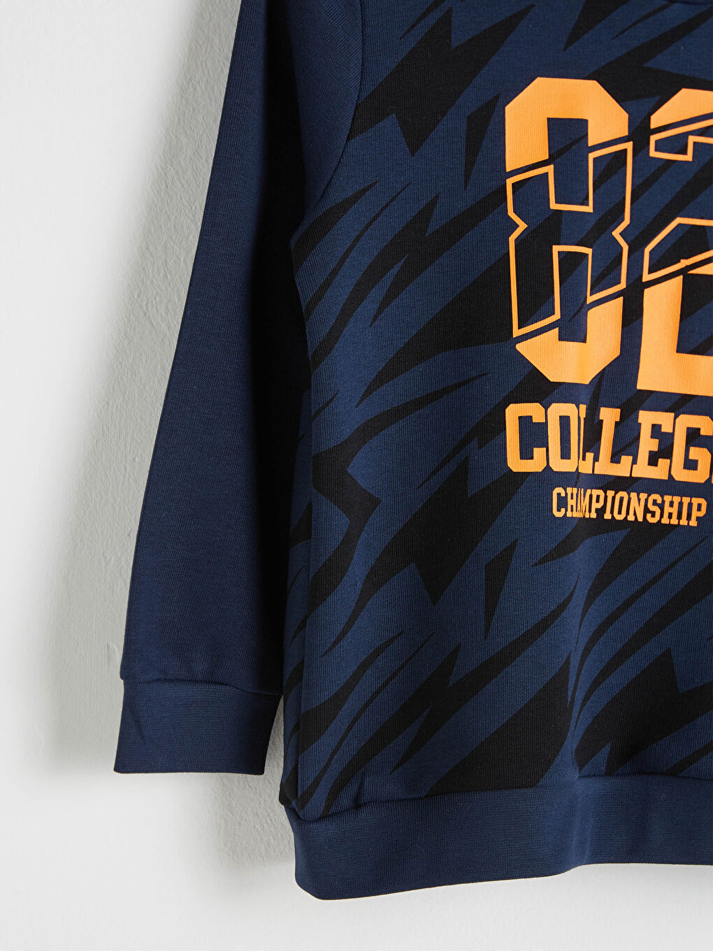 Толстовка с капюшоном с принтом для мальчиков-3