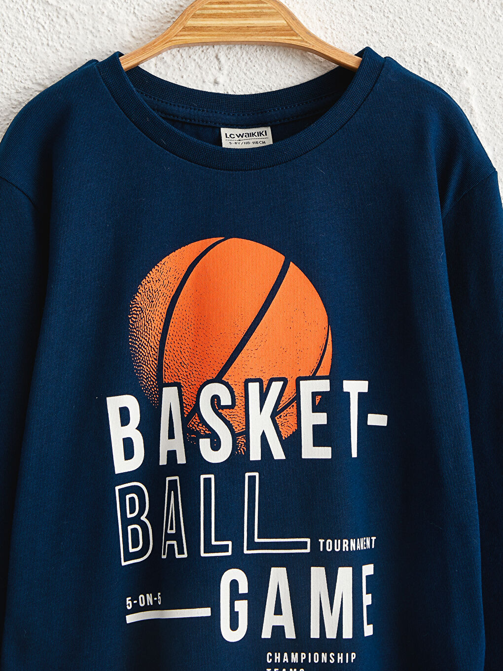 Boy's Printed Cotton T-Shirt-2