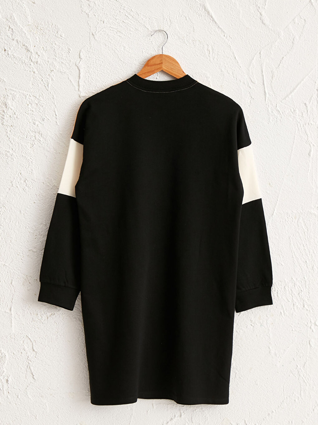 Rochie Tip Hanorac Bloc de Culoare-1