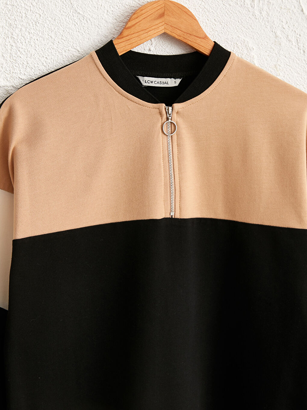 Rochie Tip Hanorac Bloc de Culoare-2