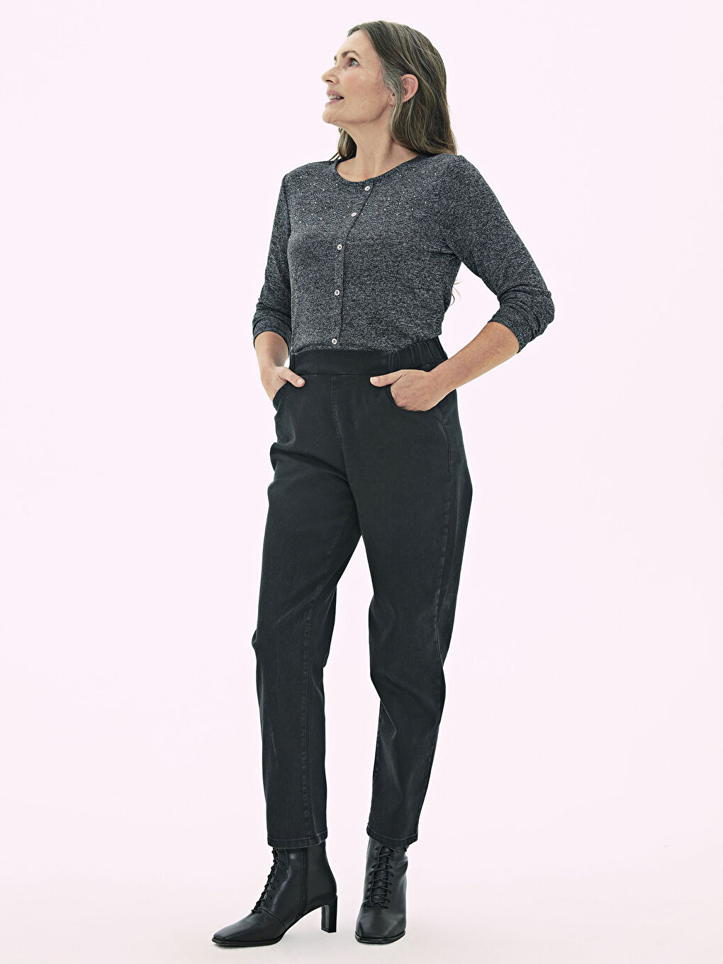 T-shirt Boutonné à Motifs-5