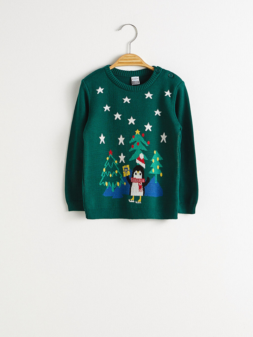 Baby Jungen Neujahrs-Tricot-Pullover