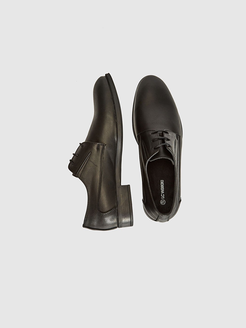 Siyah Erkek Hakiki Deri Ayakkabı-2