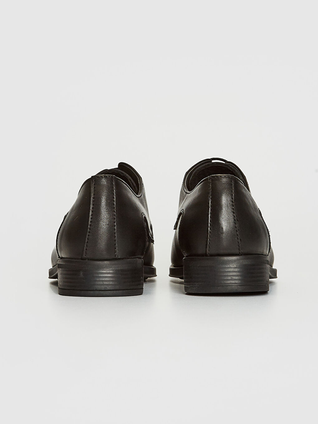 Siyah Erkek Hakiki Deri Ayakkabı-4