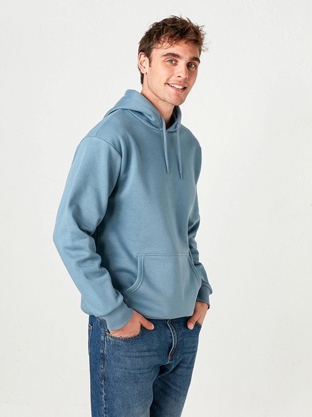 XSIDE Long Sleeve Men's Hoodie -0WBK22Z8-QUJ