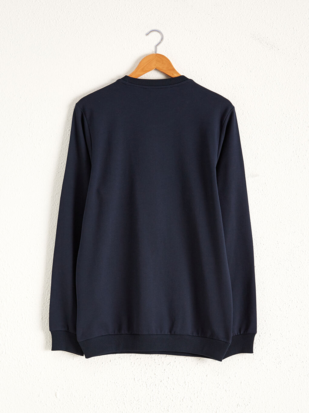 Crew Neck Lightweight Sweatshirt-1