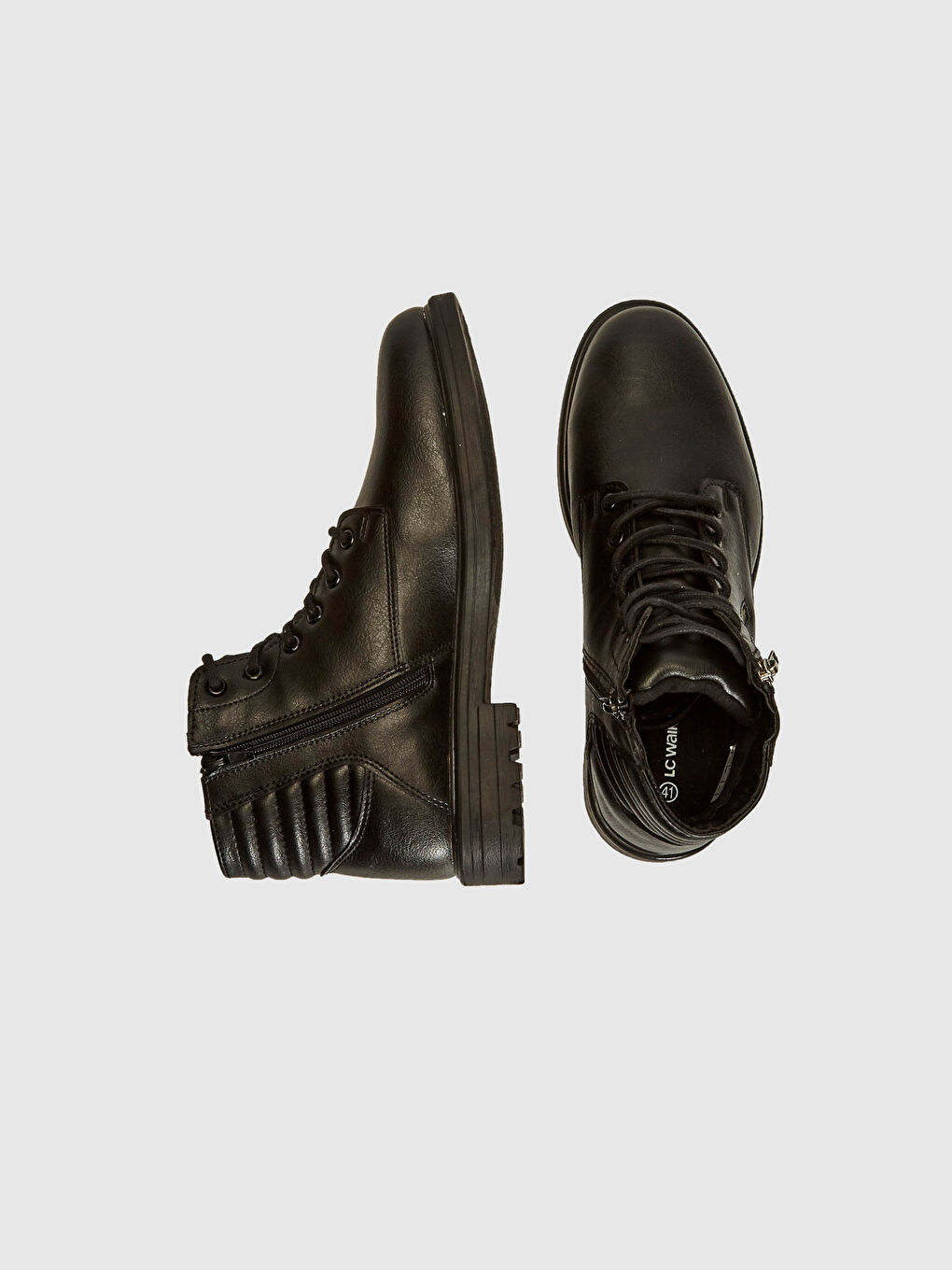 Siyah Erkek Bilek Boy Süet Bot-2