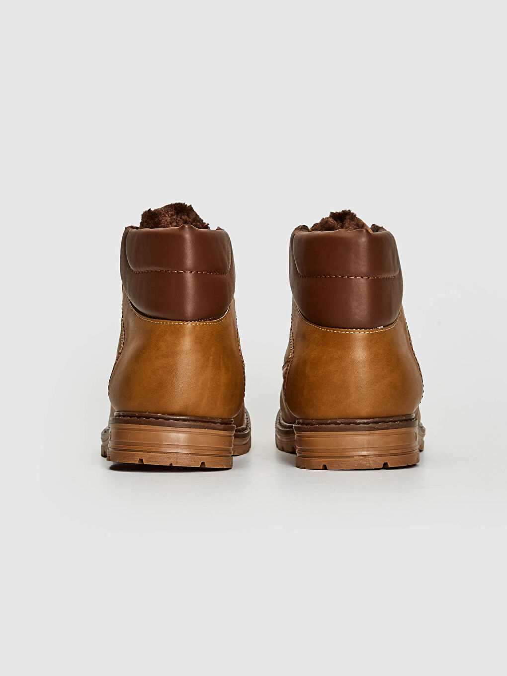 Bej Erkek Bağcıklı Bot-4