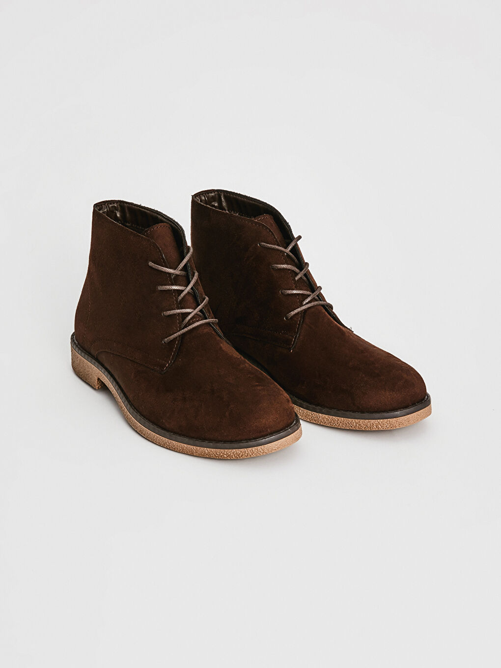 Kahverengi Erkek Bilek Boy Süet Bot