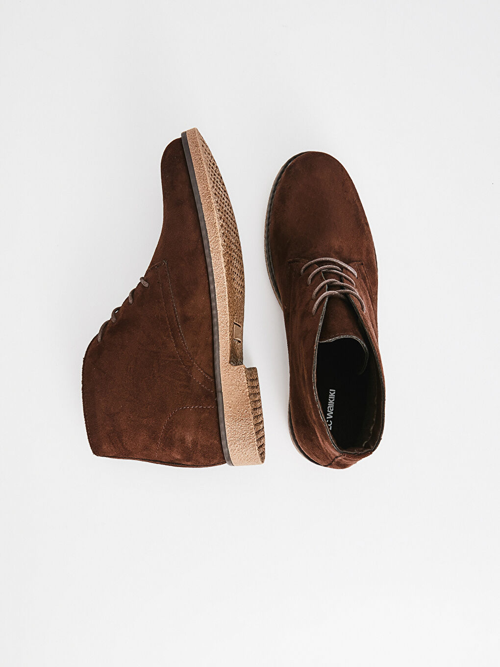 Kahverengi Erkek Bilek Boy Süet Bot-4