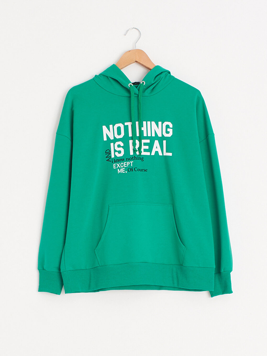 Худи с буквенным принтом