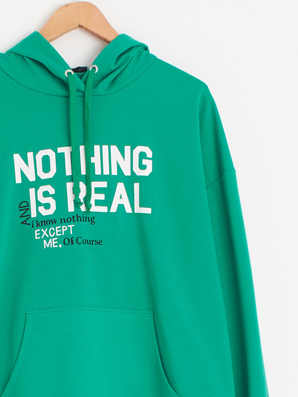 Худи с буквенным принтом-2