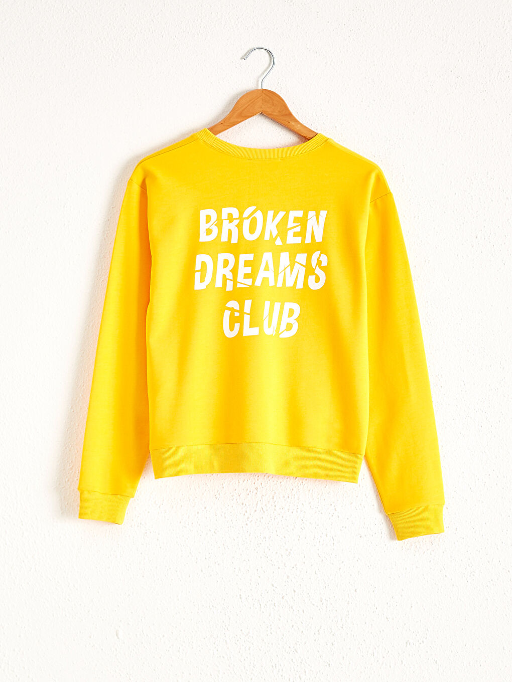Letter Printed Sweatshirt-1