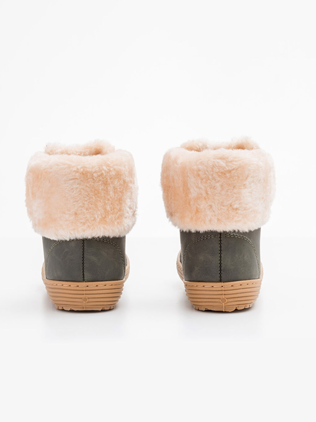 Женские ботинки длиной до щиколотки на шнуровке-4