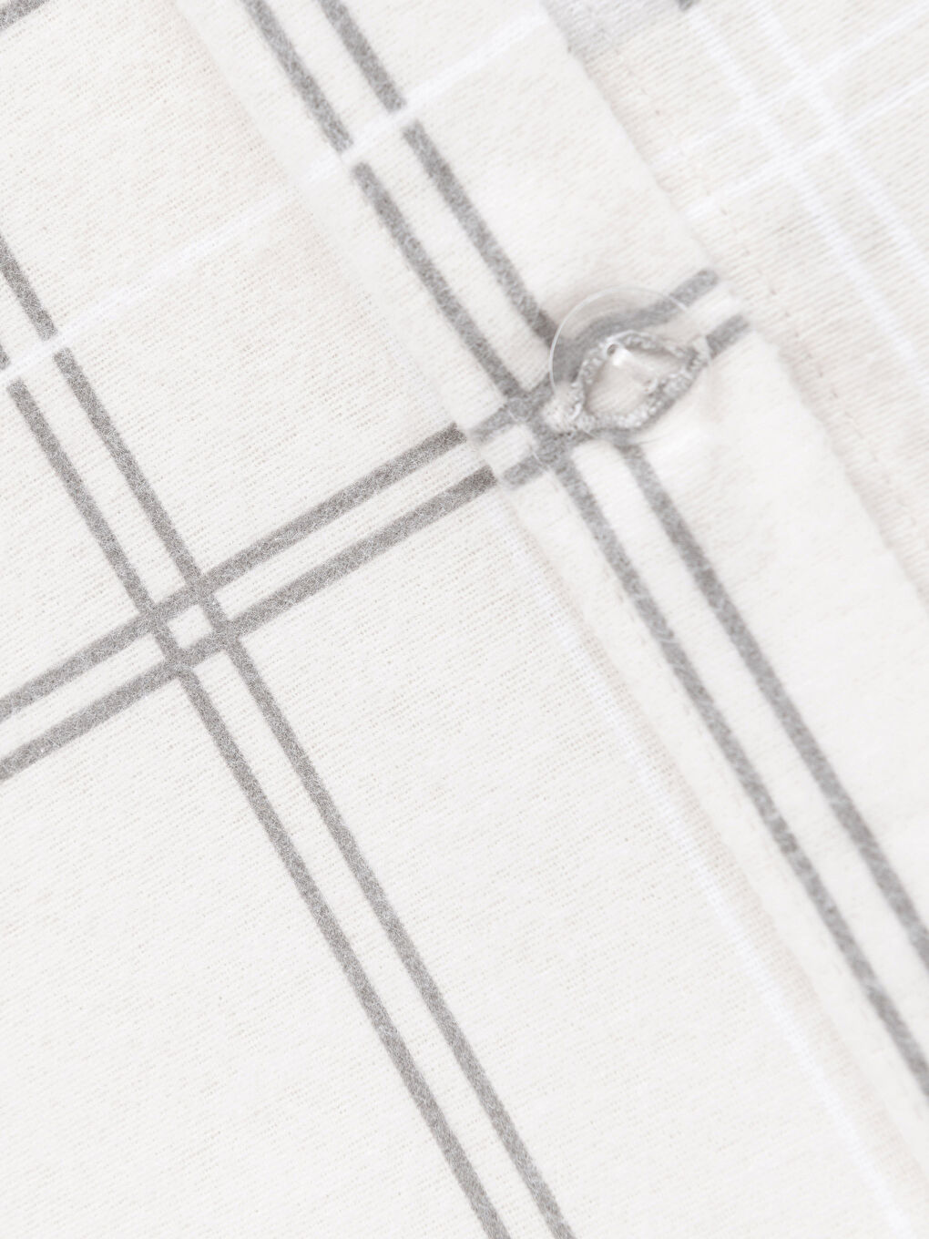 Gri Tek Kişilik Flanel Nevresim Takımı-6