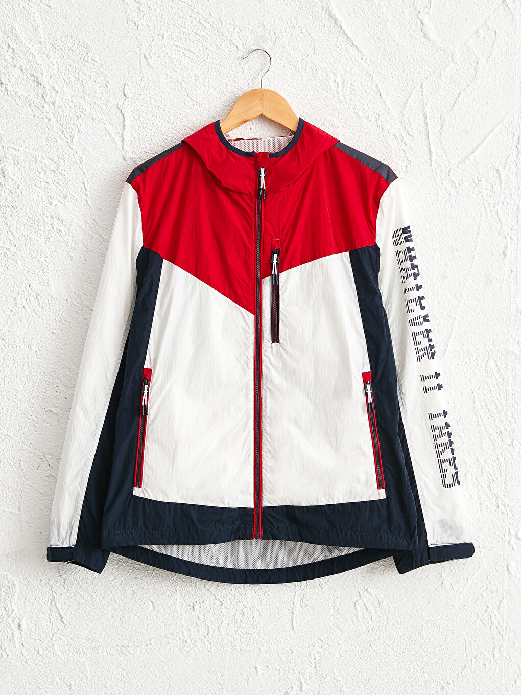 Imperméable Nature Mince pour Hommes à Col Droit