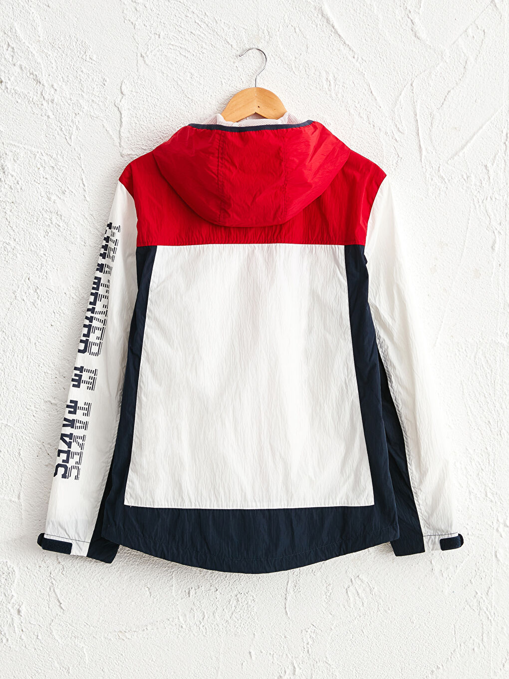 Imperméable Nature Mince pour Hommes à Col Droit-1