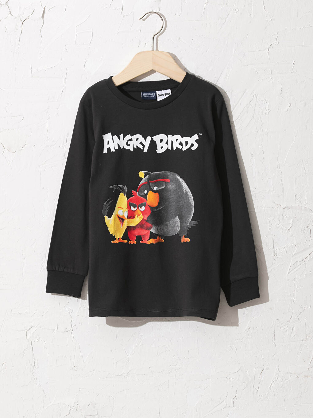 Хлопковая футболка Angry Birds для мальчиков