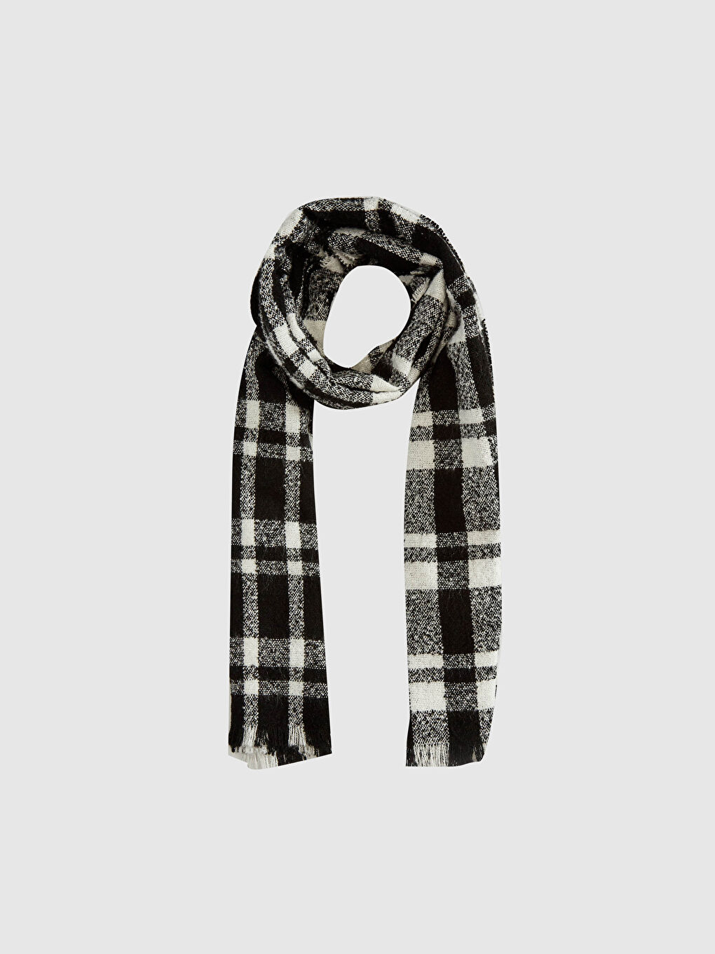 Karo-Schal für Damen-3