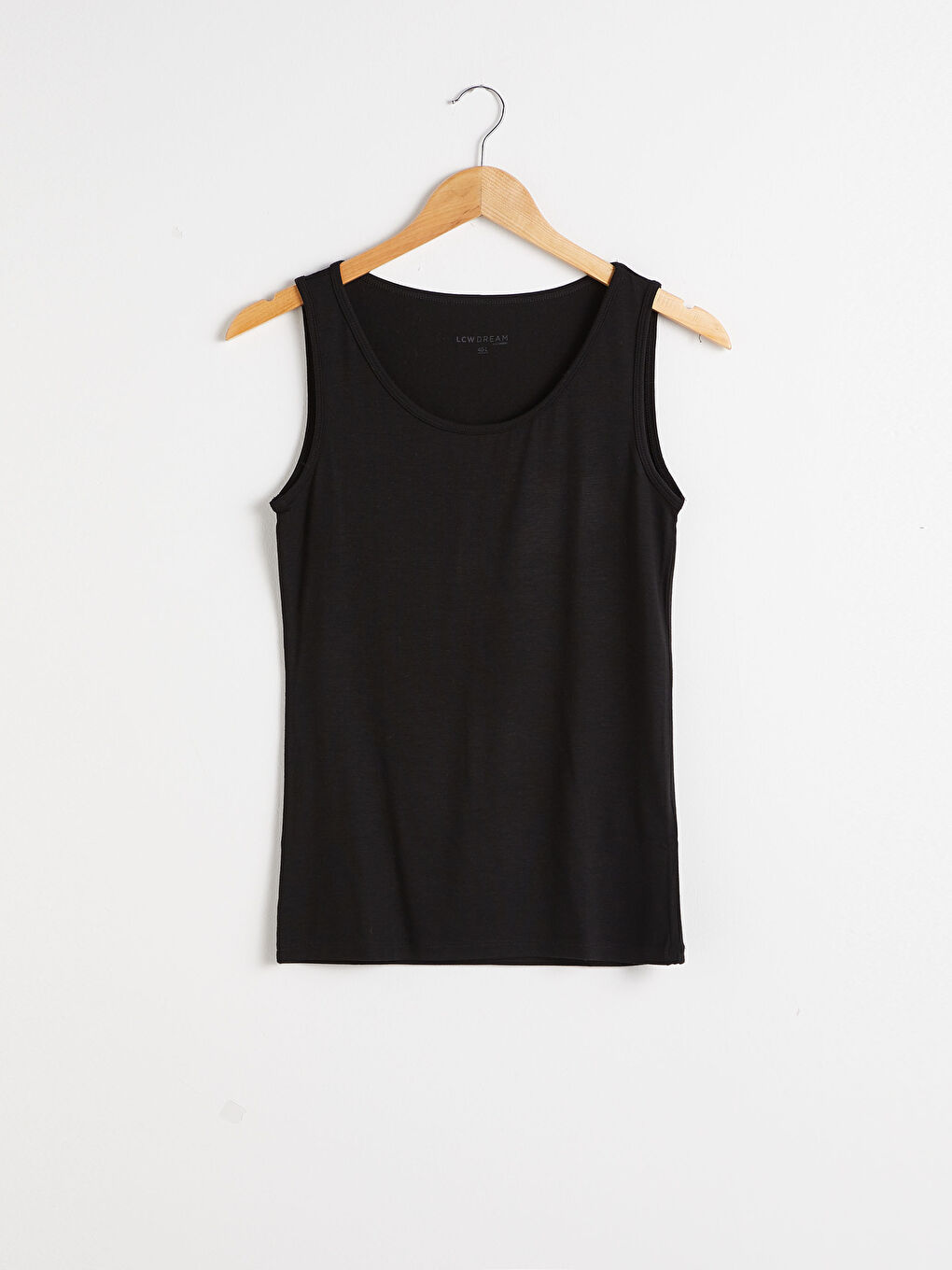 Gilet Thermique Flexible en Coton Peigné Sans Manches pour Femmes Col Rond-4