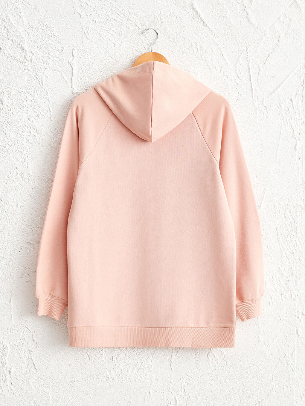 Худи с буквенным принтом-1