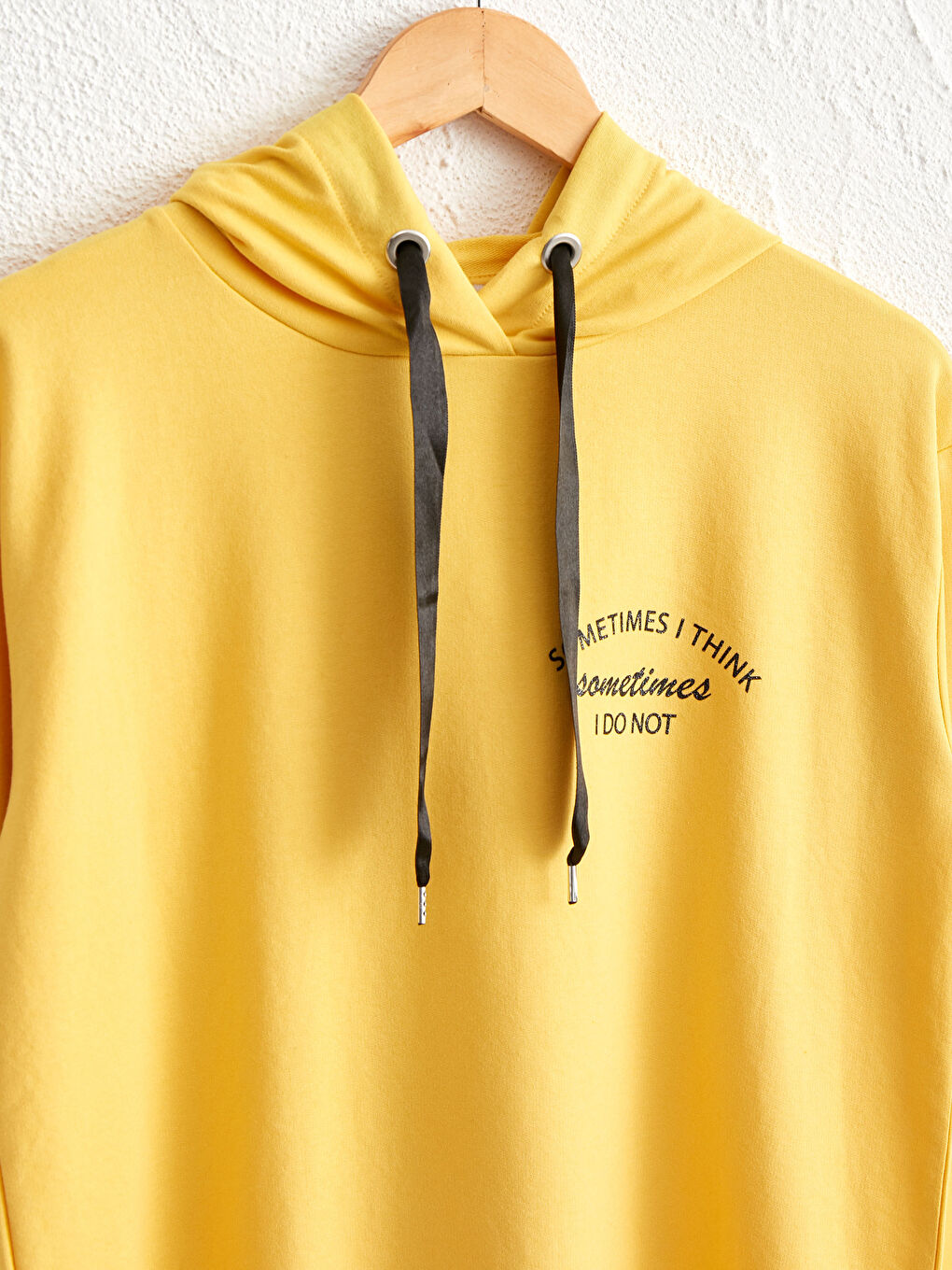 Letter Printed Hoodie-2