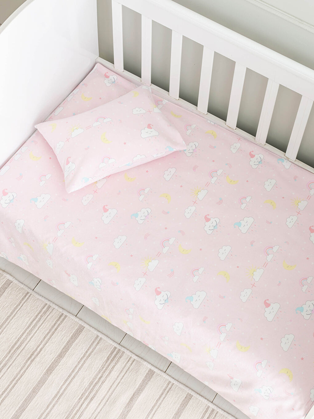 طقم غطاء لحاف بناتي للأطفال-1