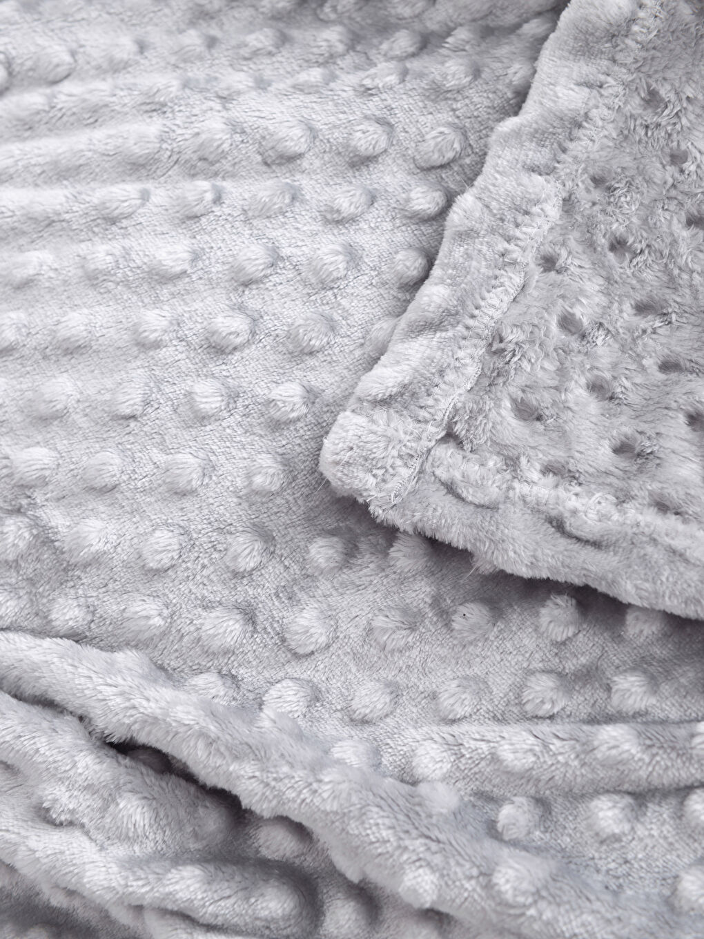 Gri Çift Kişilik Wellsoft Battaniye-2