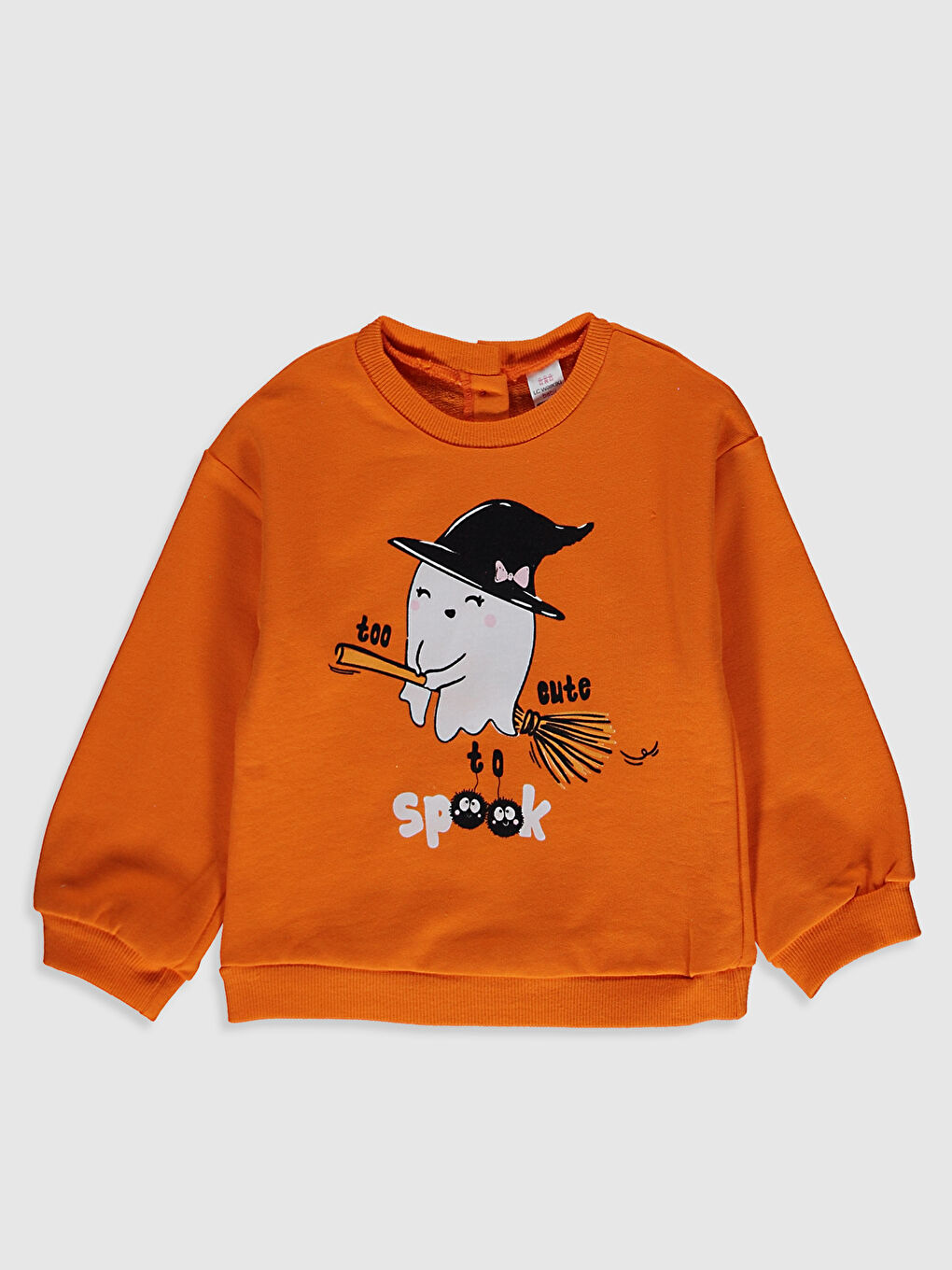 طقم سويت شيرت وبنطلون ضيق للبنات الرضع-2