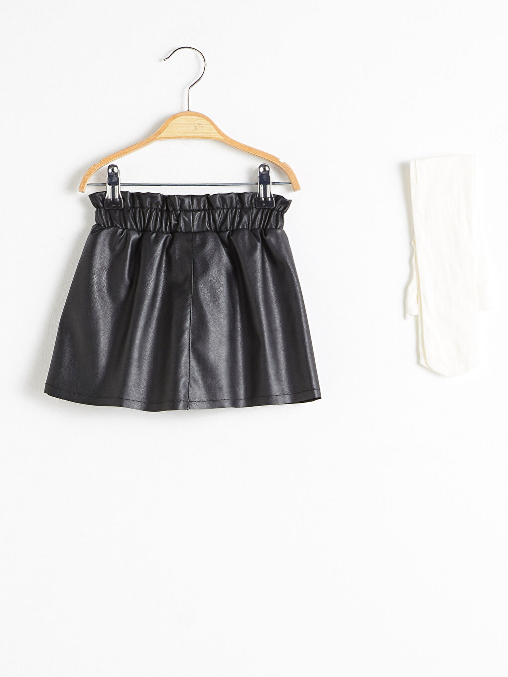 Siyah Kız Bebek Etek ve Külotlu Çorap-2