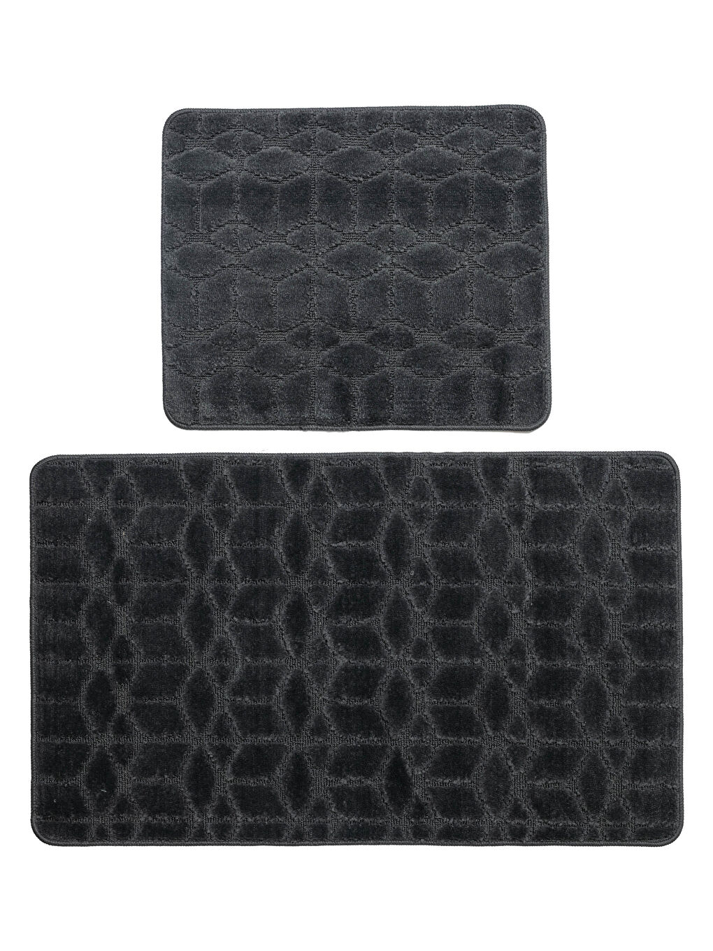 Gemusterte Badematte 2er-Pack-1