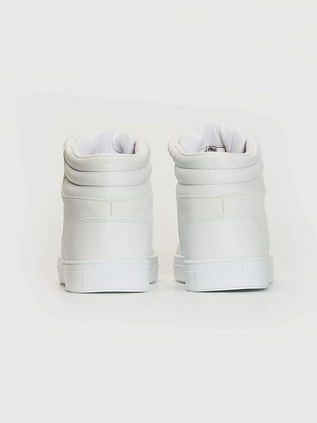 Beyaz Erkek Günlük Bilekli Spor Ayakkabı-4