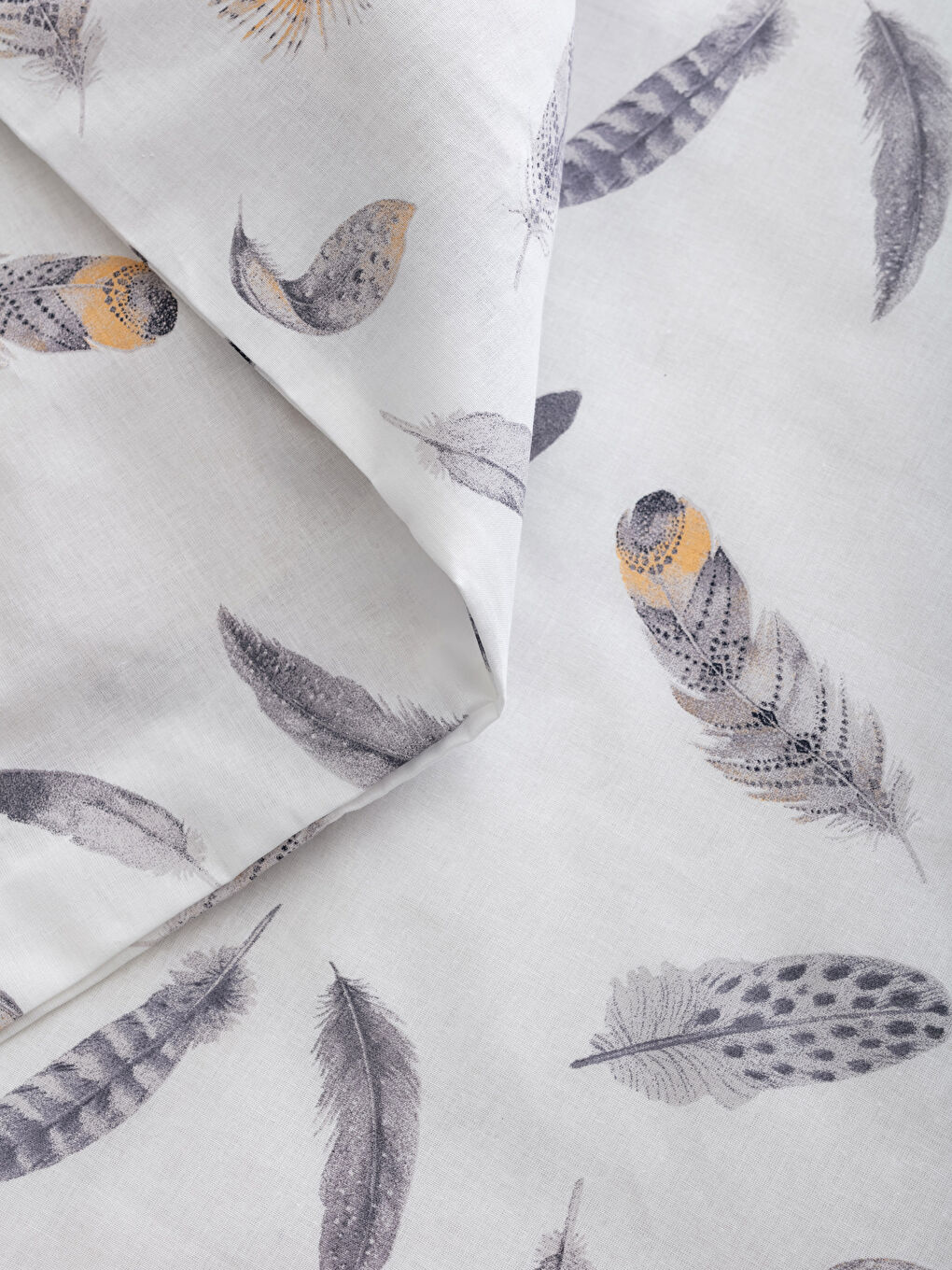 Bej Tek Kişilik Nevresim Seti-3