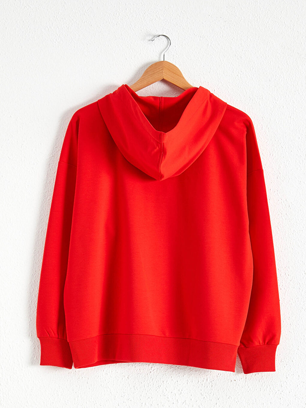 Худи с буквенным принтом-1