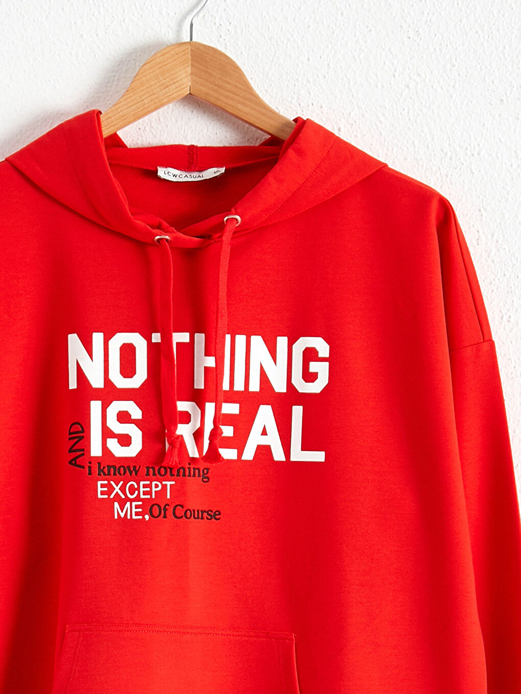 Худи с буквенным принтом-2