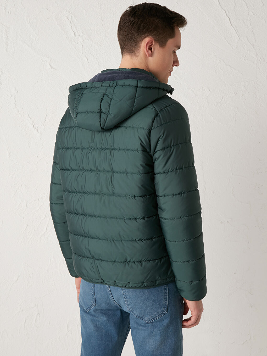 Kapüşonlu Şişme Mont-3