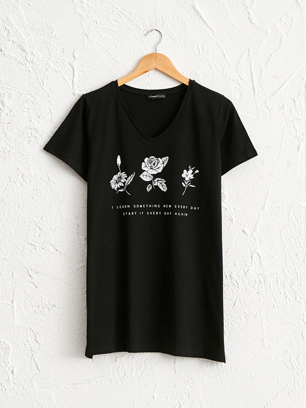 تيشيرت قطني مطبوع