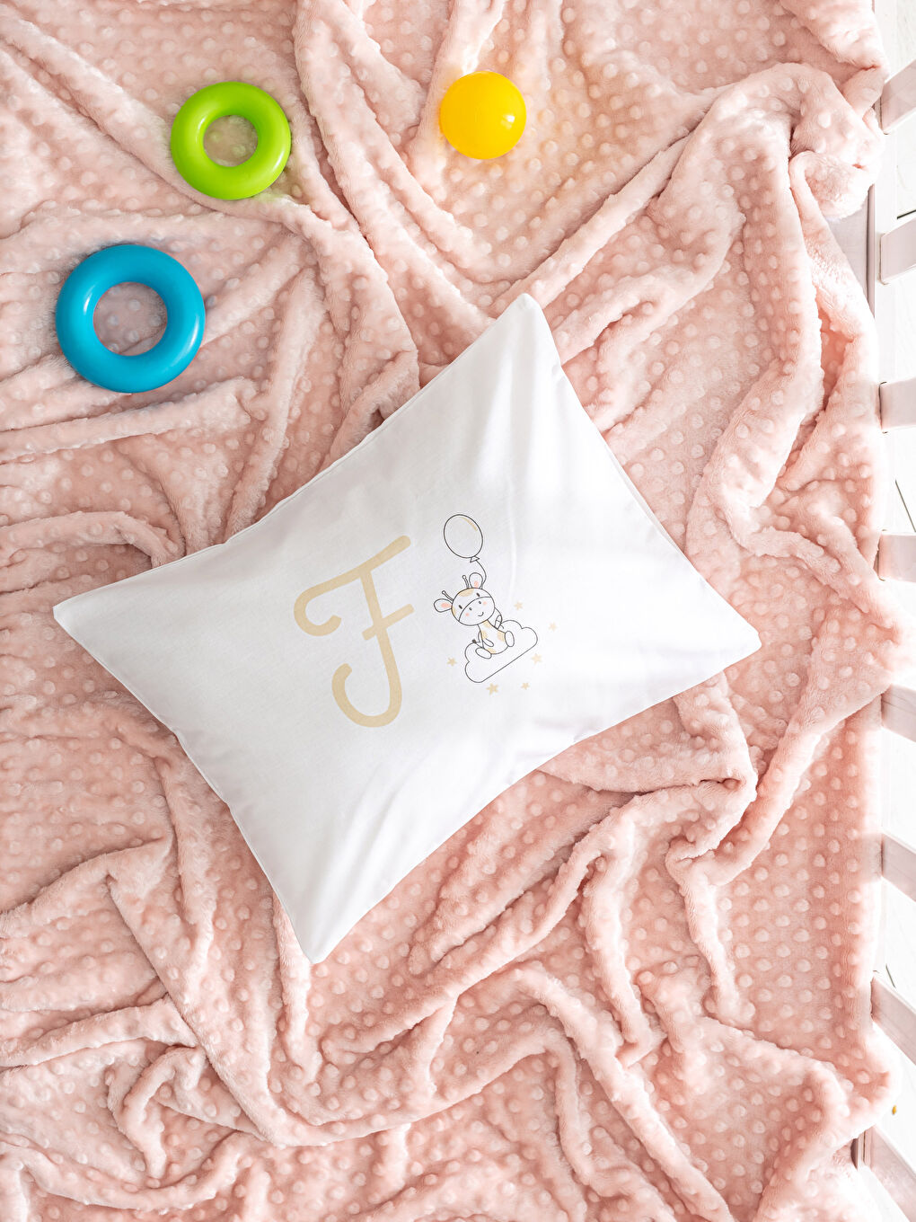 LCW HOME Letter F Printed Baby Pillow Case -0WBU84Z1-LQB