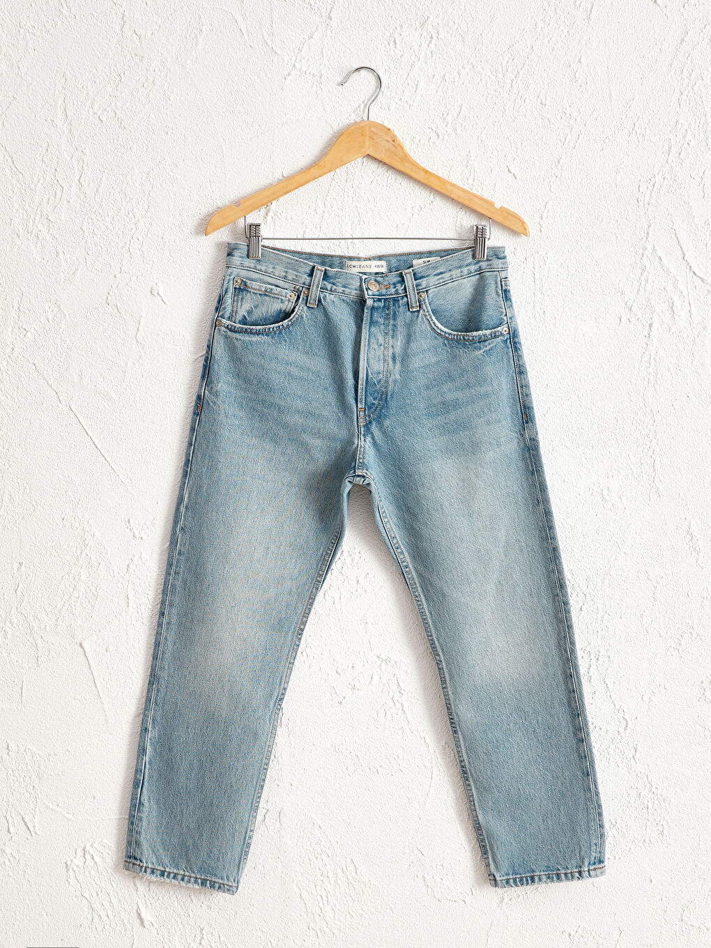 İndigo Straight Fit Kadın Jean Pantolon