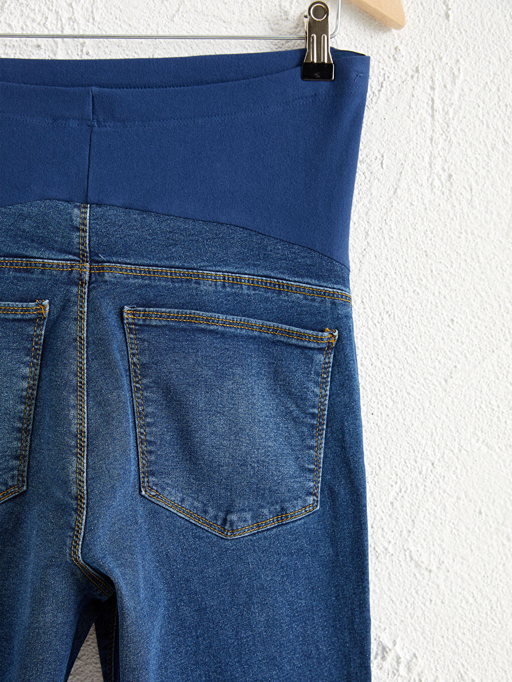 بنطلون جينز حوامل سكيني عطارد بطول الكاحل-3