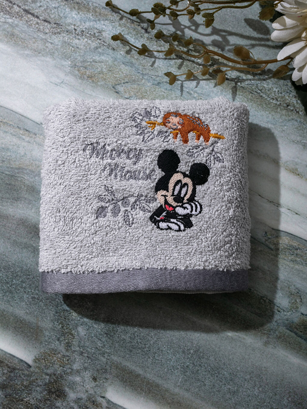 LCW HOME Mickey Mouse Licensed Children's Hand Towel -0WBV41Z4-CTK
