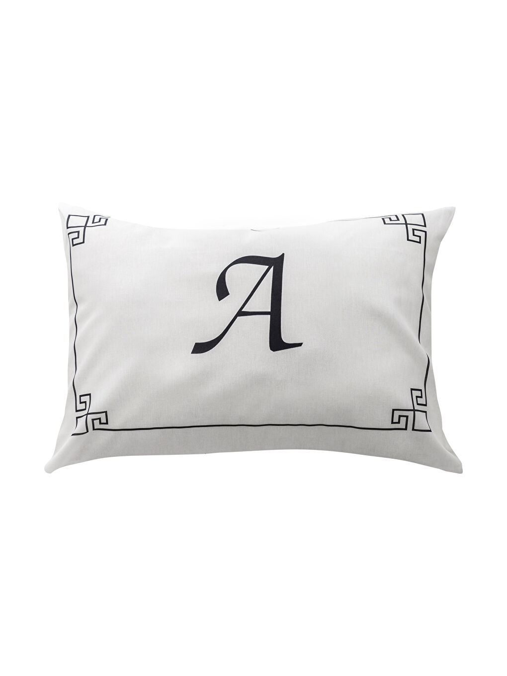 غطاء وسادة مطبوع بحرف A-2