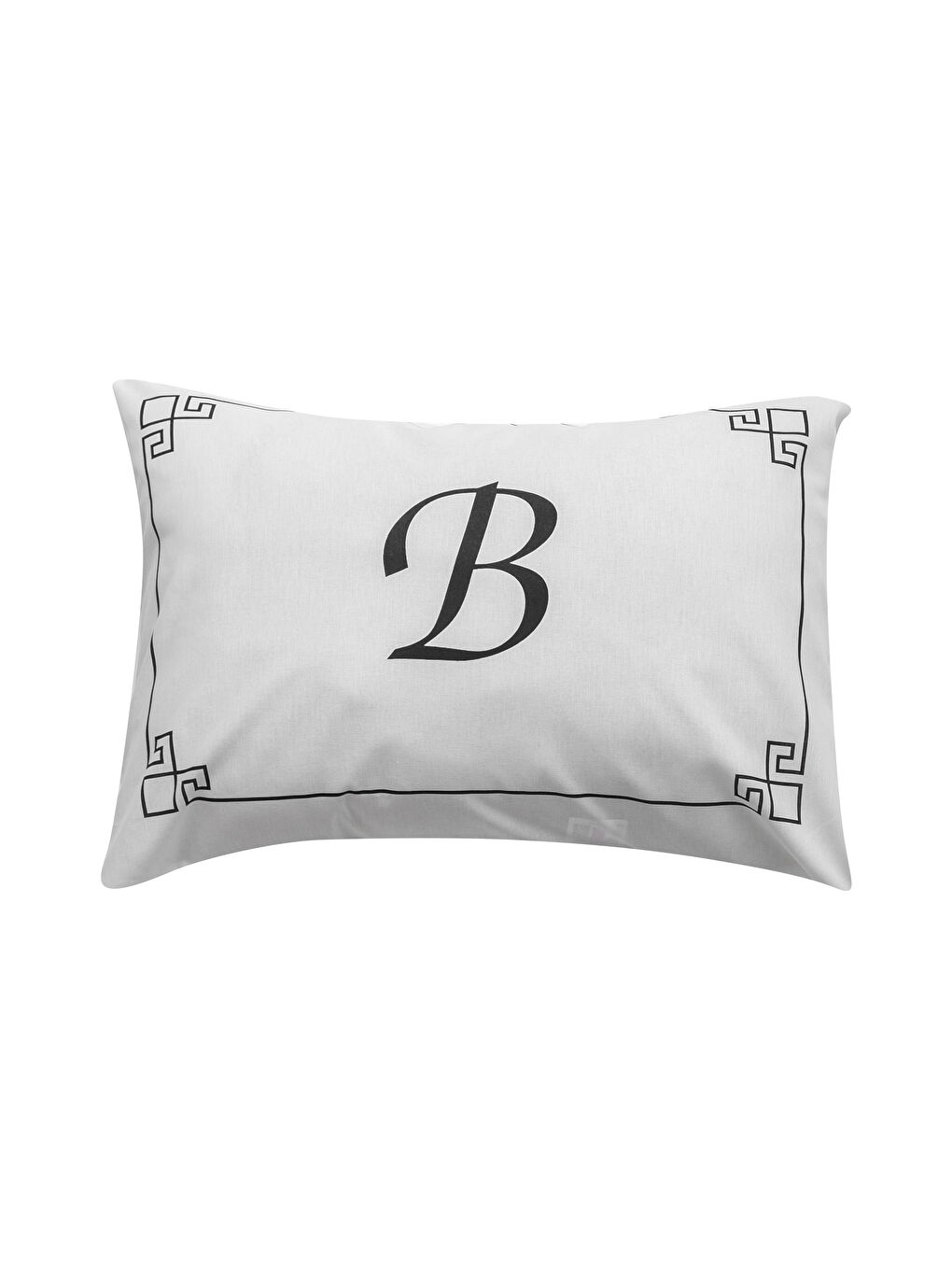 Taie d'Oreiller Imprimée Lettre « B »-2