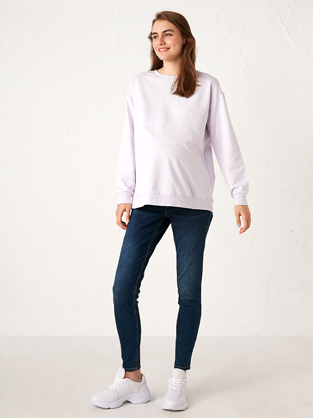 Джинсы для беременных скинни длиной до щиколотки Меркурий-1