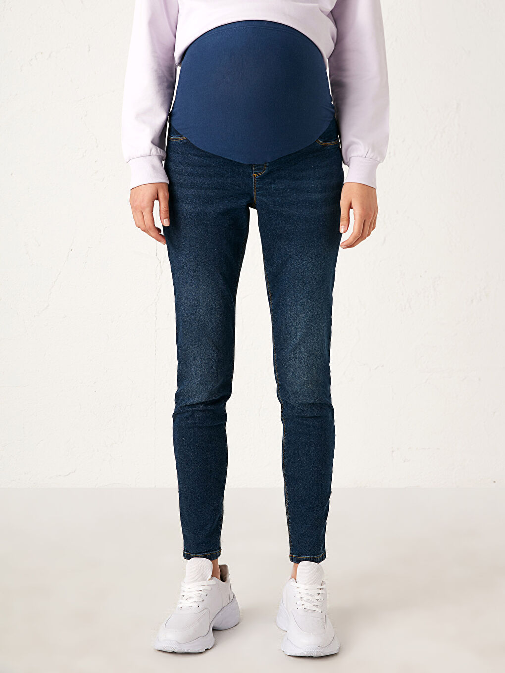 Джинсы для беременных скинни длиной до щиколотки Меркурий-2