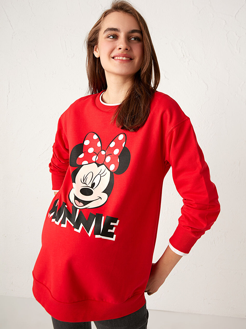 Sweat-shirt de maternité imprimé Minnie Mouse-1
