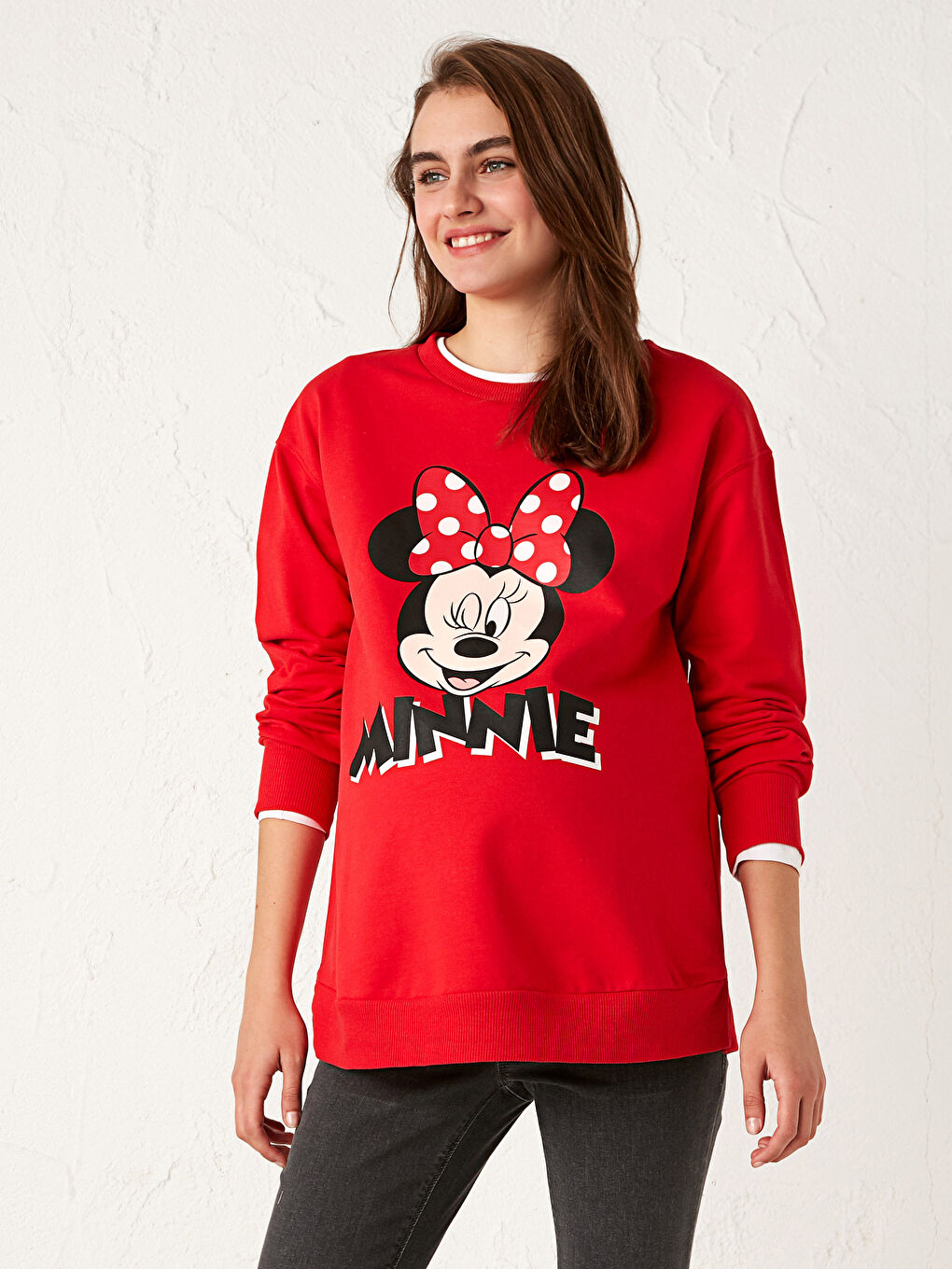 Sweat-shirt de maternité imprimé Minnie Mouse