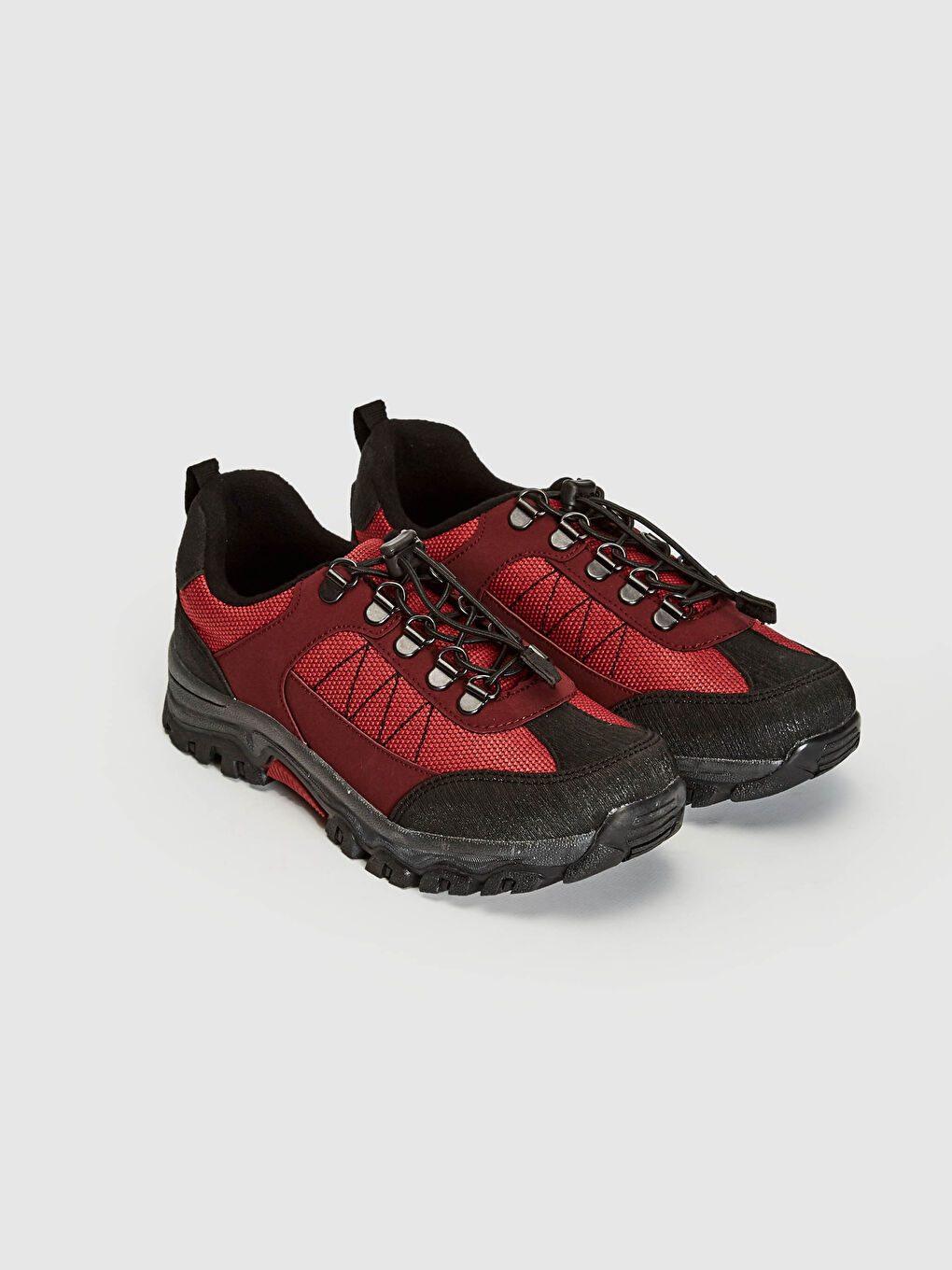 Bordo Erkek Çocuk Trekking Ayakkabı-1