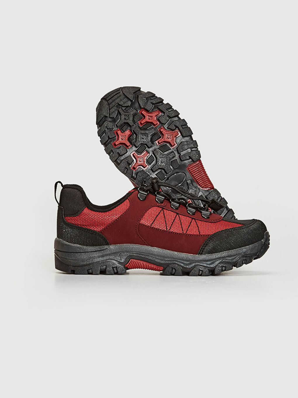 Bordo Erkek Çocuk Trekking Ayakkabı-3